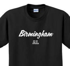 Birmingham, Alabama State T-Shirt Short Sleeve Graphic Tee Unisex apparel