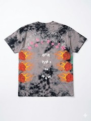 Civil Regime Men’s Short Sleeve Crew Neck Cotton Tie-Dye T-Shirt Black S