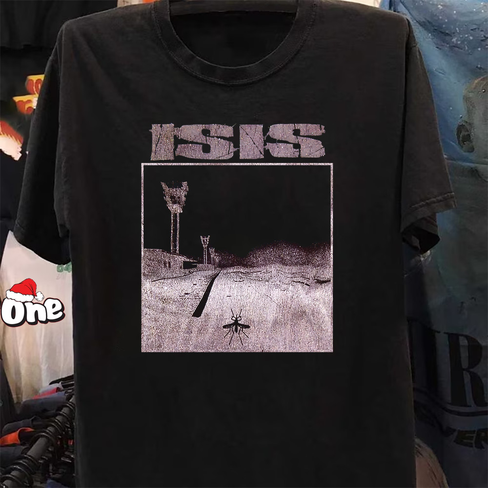 Isis band T Shirt black short sleeve Gifl For Fan Men Size S-5XL Unisex