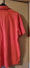St Johns Bay XXL 2XL Mens Polo Shirt Short Sleeve Easy Care Pockets Pink Salmon