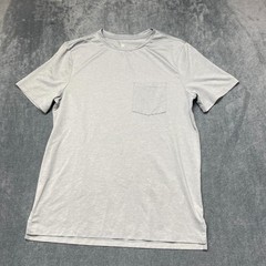 All In Motion T-Shirt Mens Small Heather Gray Stretch Travel Casual Outdoor Tee