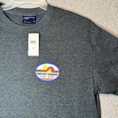 NEW – Endless Summer Surf Shop T-Shirt Ocean City MD – Adult M – Dk Gray Surfing