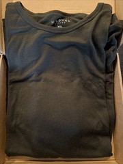 NEW! Unbound Merino Men’s XXL 2X 2XL Forest Green Crew T-Shirt Wool Short Sleeve