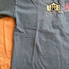 VTG San Antonio Texas Embroidered Logo Tee Shirt M