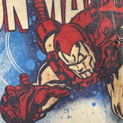 2009 Marvel Iron Man Shirt Mens L All Over Print AOP Comic Tee