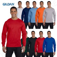Gildan Mens T-Shirt Long Sleeve DryBlend 5.6 oz 50/50 S-XL G840 8400