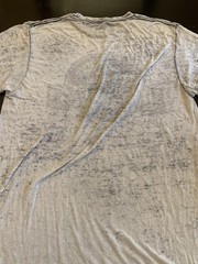 JURASSIC PARK Men’s Gray Tee Poly Cotton Blend T Shirt Lightweight Sheer Med / L