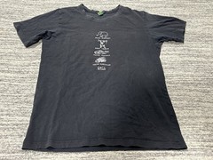 LUV SL Odel Sri Lanka T-Shirt Adult Small Black Animal Short Sleeve Cotton Mens