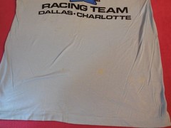 DK3 Vintage 70s Drag Racing BLUE MAX Racing Team Dallas TX event shirt XL IHRA