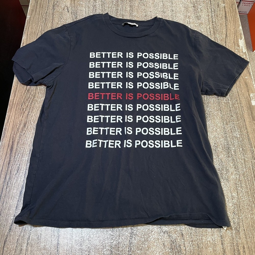 Forever 21 Purpose Better Is Possible Men’s Tee Shirt Size L #20844