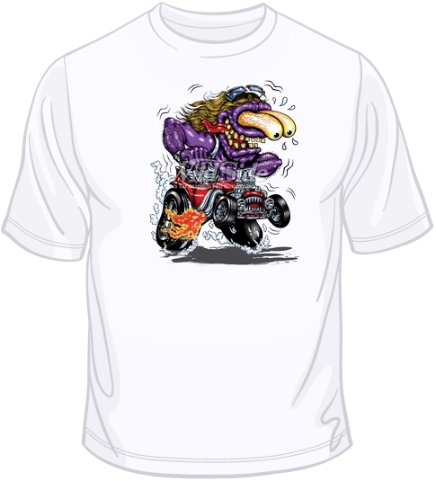 Purple Monster Red Hot Rod T Shirt You Choose Style, Size, Color 10588