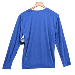 Nike Legend 2.0 T Shirt Mens Blue Long Sleeve Dri Fit Crewneck Pullover Tee Sz M
