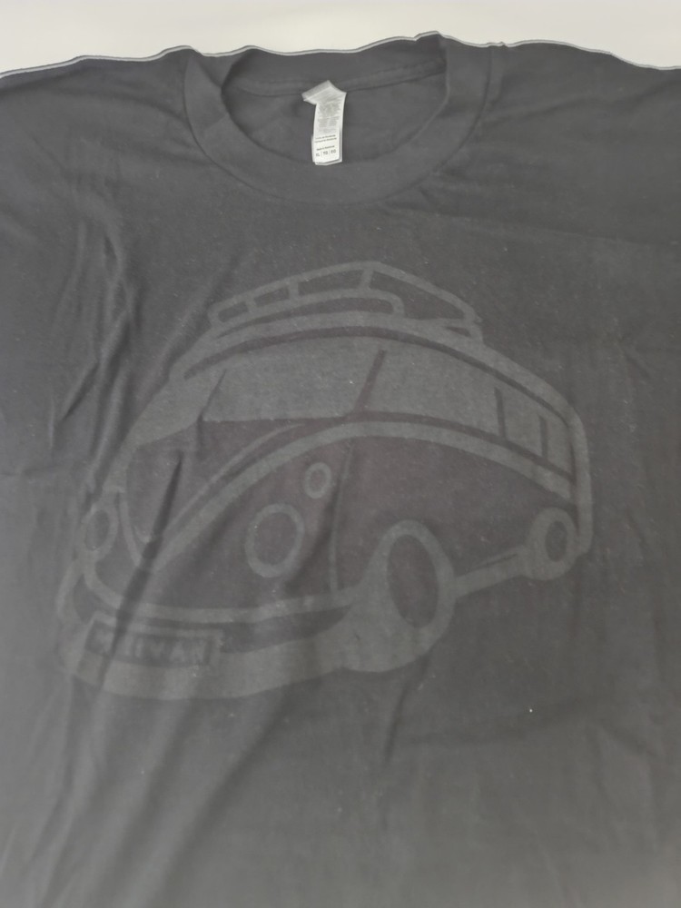 VW Volkswagen Fahrvergnügen Men T-Shirt XL Black Lightweight New