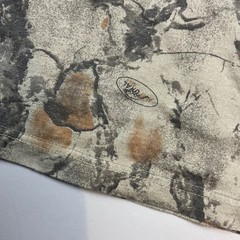 VTG Natural Gear Pocket T-Shirt Mens XL Brown Tan Camo Bark Hunting Short Sleeve