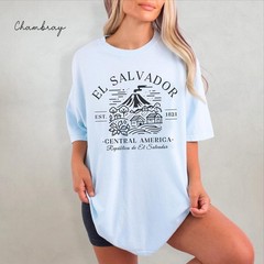 El Salvador Unisex Shirt Travel Gift El Salvador Trip Lovers Souvenir Tee