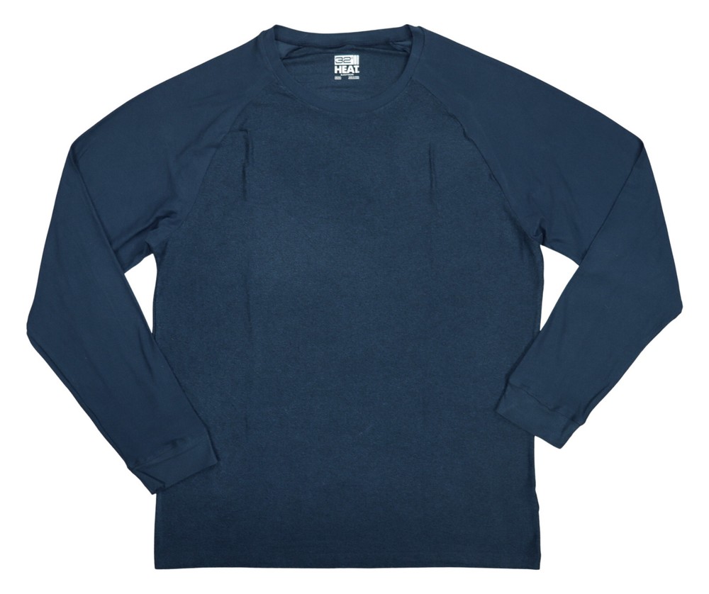32 Degrees Heat Sleepwear Long Sleeve Crew Neck Men’s T-Shirt NWT Pick Size