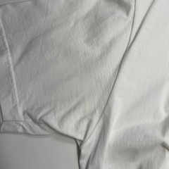 American Apparel White Crewneck T-Shirt Men Large 100% Combed Cotton Made in USA