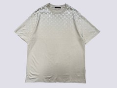 Louis Vuitton LV Monogram Gradient Cotton Crewneck T-Shirt Beige Size L