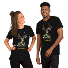 Springbok Supporter Soft and Lightweight Unisex T-shirt South African Rugby