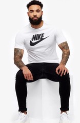 Nike Athletic Logo Swoosh Active Short Sleeve T-Shirt Style#891953 Men’s Size M