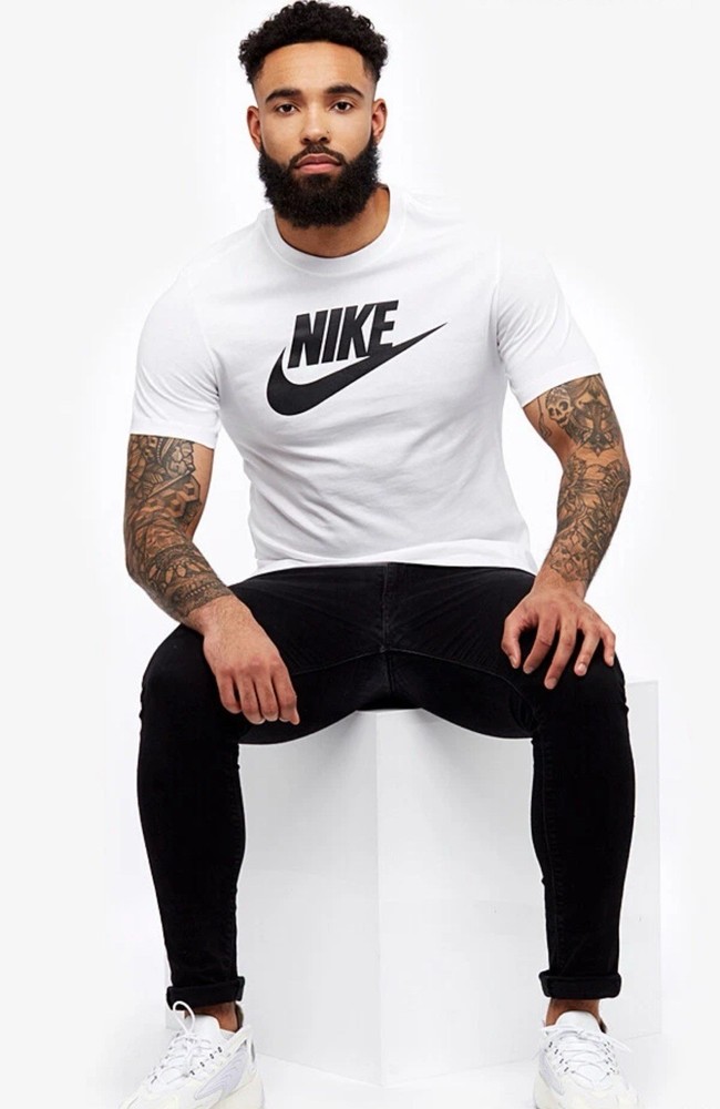 Nike Athletic Logo Swoosh Active Short Sleeve T-Shirt Style#891953 Men’s Size XL