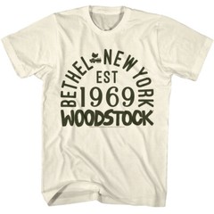 Woodstock Bethel New York 1969 Men’s T Shirt Vintage Hippie Music Festival