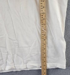 REPRESENT Owners Club Oversized Fit T-Shirt Mens XS Flat White Crewneck Pullover