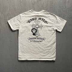 Chrome Hearts A Bathing Ape T-Shirt Mens Medium White Baby Milo colab