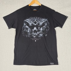 Sullen Art Collective Graphic T Shirt Mens L Skull Art Driven Douglas Prudente