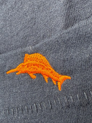 Tommy Bahama Pocket T Shirt Mens XXL NEW Marlin Logo Cotton Tee Red Blue Gray