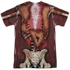 Skinny Unisex Adult Halloween Costume T Shirt (Front/Back), S-3XL