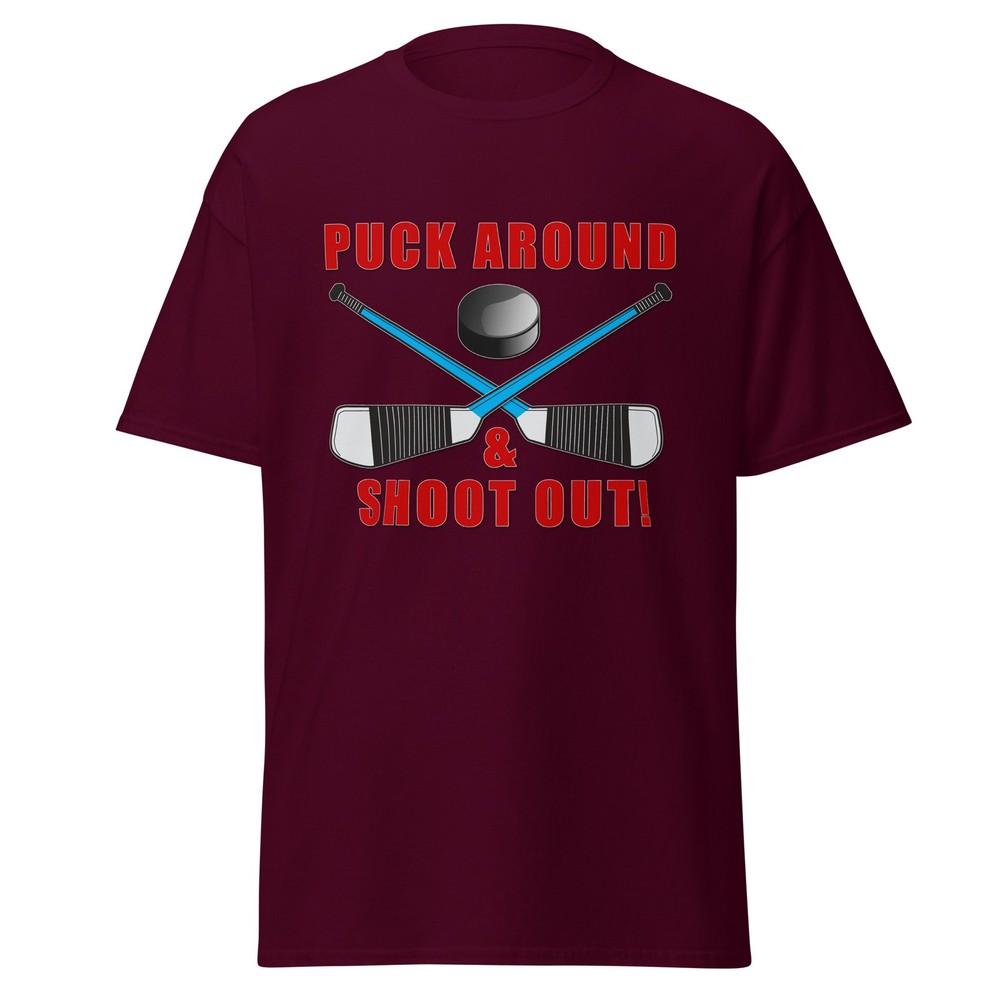 Puck Around and Find Out – Funny Unisex classic tee