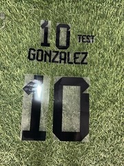Mexico 2026 CUP World IRON ON heat press transfer numbers soccer jersey