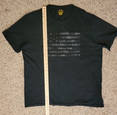 Polo Ralph Lauren Classic Slim-Fit Fit T-shirt USA Flag Logo Mens XL Freedom
