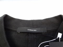 NWT Komakino M Utility Side Zip Pocket Black Short Sleeve Tee T-Shirt Designer