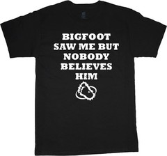 Big man shirt funny saying Bigfoot yeti plus size tall tee 2X 3X 4X 5X 6X 7X 10X