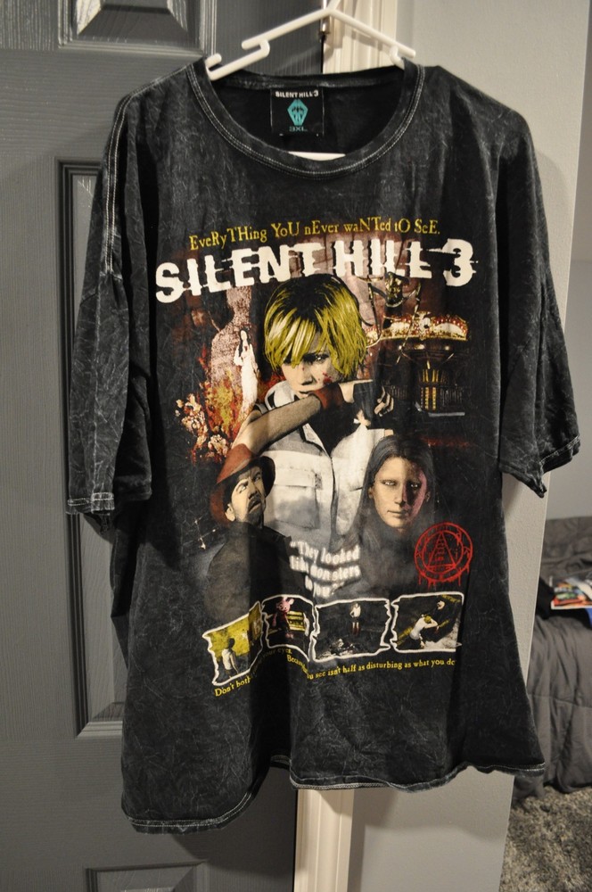 Graveyard Goods Silent Hill 3 Vintage Wash Shirt 3XL LIMITED 1/100
