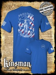 Freedom Isn’t Free Patriotic American Flag 2-Sided T-Shirt – 2nd Amendment USA