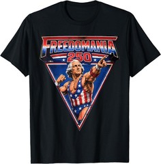 George Washington Freedomania 250 Years 4th of July T-Shirt