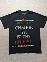 Home Alone Movie T-shirt Mens Medium Keep The Change Ya Filthy Animal Holiday