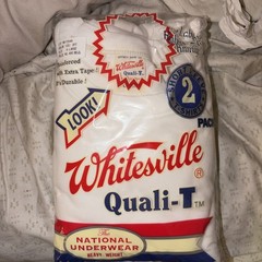 New Whitesville t shirt 2 pack, size XL