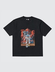 Mobile Suit Gundam 45th Anniversary Uniqlo UT T-Shirt 3XL Anime Manga Black NEW