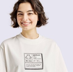 Pokemon x Target Snorlax White Unisex L Short Sleeve Crew Neck T-Shirt New