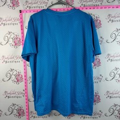 Nike T-shirt stretchy Bright Blue Dri-FIT Short Sleeve Athletic Tee