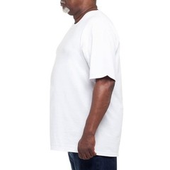 NEW 6 pack of Kirkland T Shirts men’s White Crew Neck 100% Cotton Tees PICK SIZE