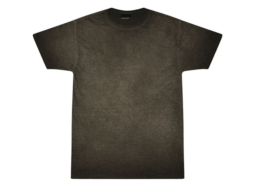 Oil Wash Black T-Shirts S M L XL 2XL 3XL Cotton Colortone