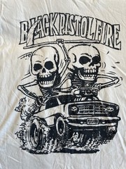 Black Pistol Fire Band Wicked Racer T-shirt – Large Ivory Alternative Brand