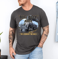Big Boy 4014 Vintage Steam Locomotive Railroad Train Engine T-Shirt