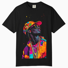 Urban Pop Hip Hop Graphic Tee, Comfort Colors T Shirt, Unisex Streetwear Tee