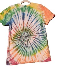 Spiral Tie Dye T-shirt top Men’s/Women’s Non Fade Handmade NEW Med 38-40